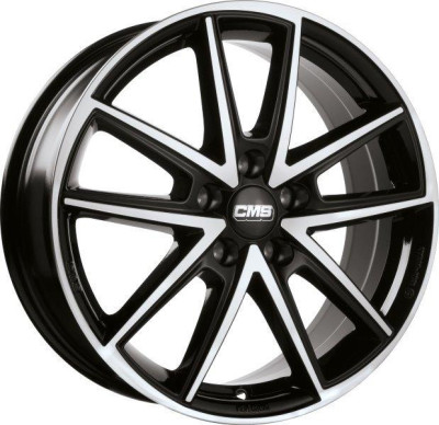 CMS C30 Diamond Black Gloss 7,5x18 5x112 ET48 CB57,1 R13 800 kg C30 758 48 60S DB