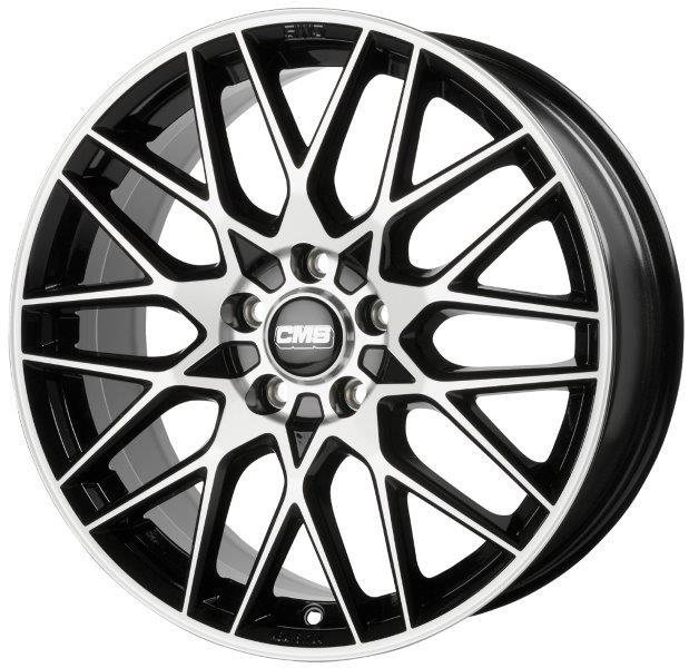 CMS C25 Diamond Black Gloss 8,5x19 5x112 ET52 CB57,1 R14 950 kg C25 859 52 94S DB