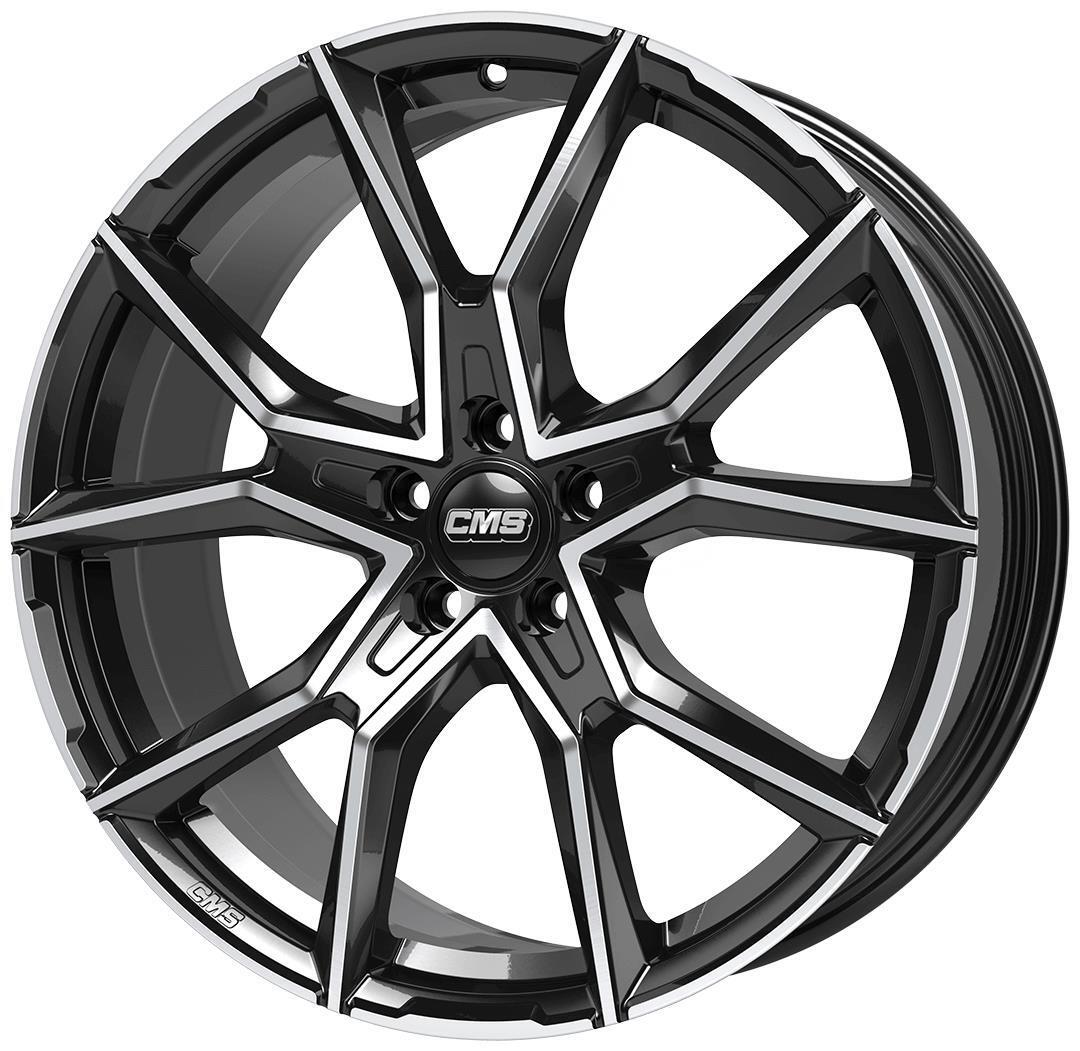 CMS C33 Diamond Black Gloss 9x20 5x112 ET45 CB66,6 R13 850 kg C33 9020 45 91S DB
