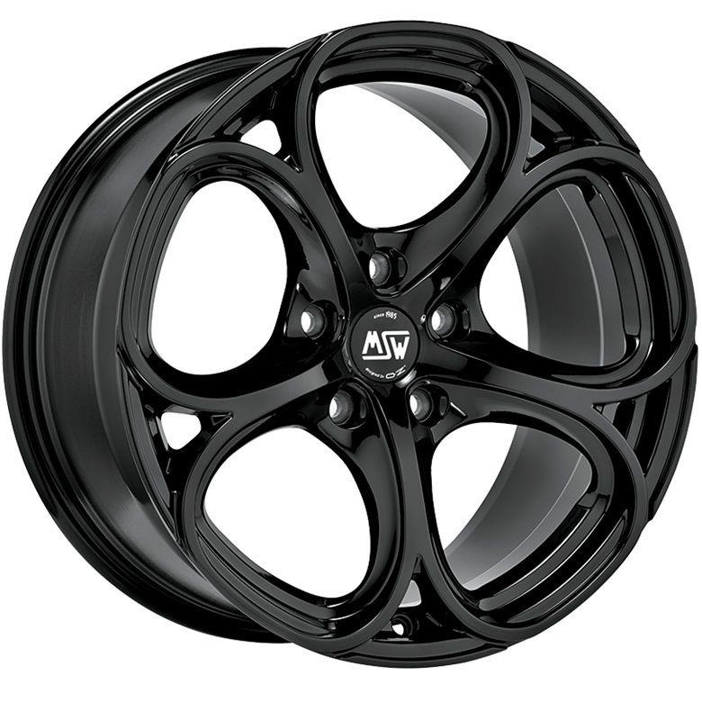 MSW 82 Gloss Black 9x18 5x110 ET34 CB65,1 60° 650 kg W19402001TC5
