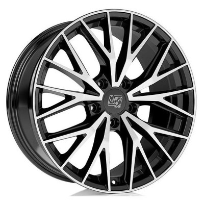 MSW 44 Gloss Black Full Polished 9x20 5x112 ET20 CB73,1 60° 1050 kg W19417500T56
