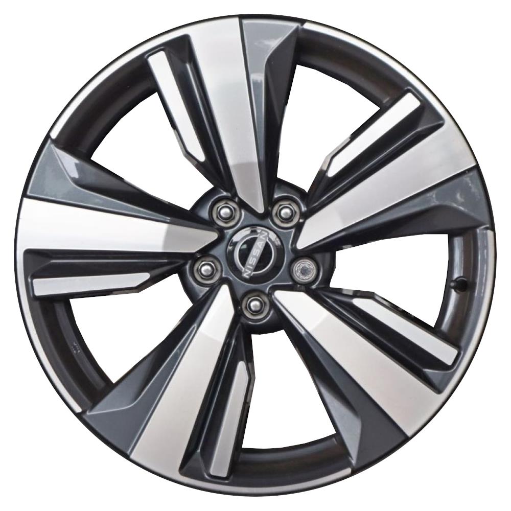 OE Nissan X-Trail T33 Anthracite Polished 7,5x19 5x114.3 ET40 CB66,1 (DEMO 20 km) 60° NISSAN-XTRAIL-T33-19
