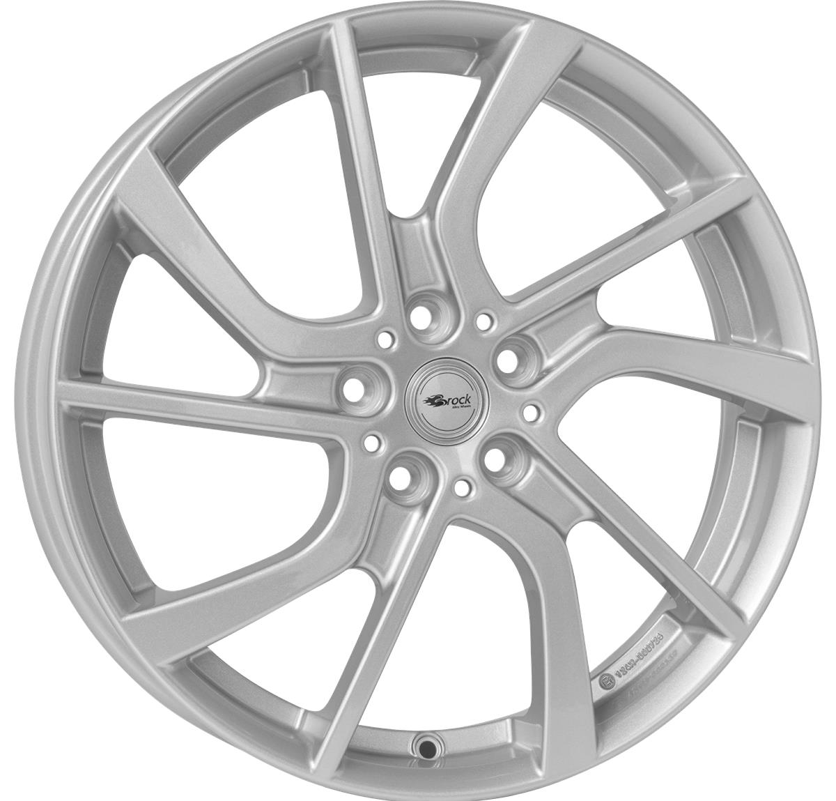 Brock eB1 Kristallsilber (KS) 5x19 5x112 ET28 CB66,6 60° 520 kg 331350