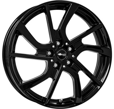 Brock eB1 Schwarz Glanz (SG) 5x19 5x112 ET43 CB66,6 60° 520 kg 344527