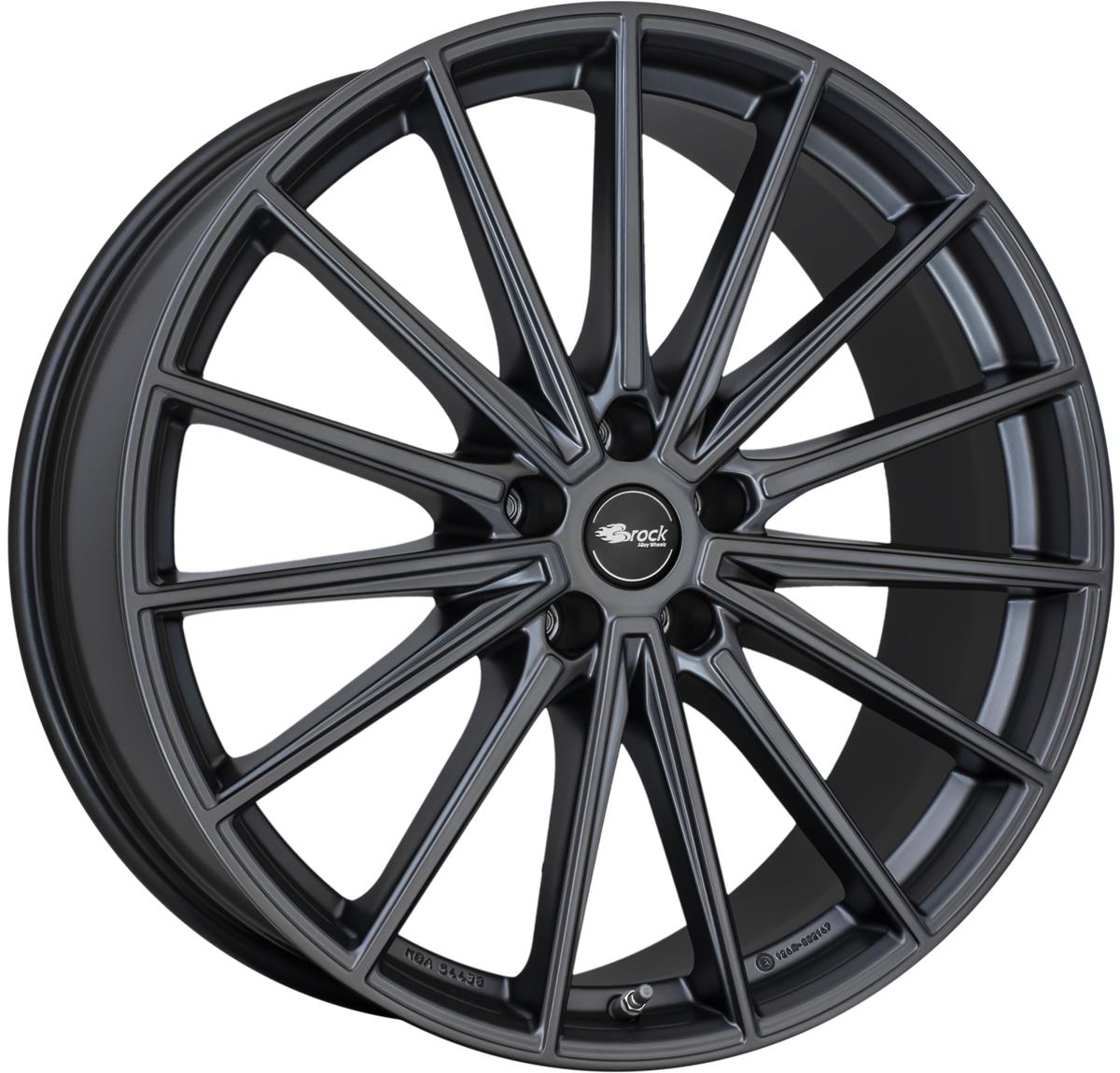Brock B43 Cosmic Grey Matt (CGM) 8,5x20 5x108 ET45 CB63,4 60° 850 kg 358593