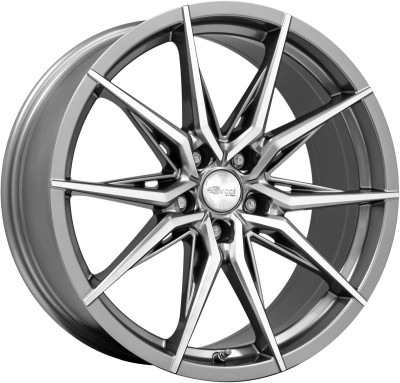 Brock B42 Ferric Grey Poliert (FGP) 8,5x19 5x112 ET35 CB66,6 60° 700 kg 345203