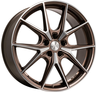 Brock B40 Bronze Copper Voll-Poliert (BCVP) 8x19 5x112 ET40 CB57,1 R13 800 kg 344558