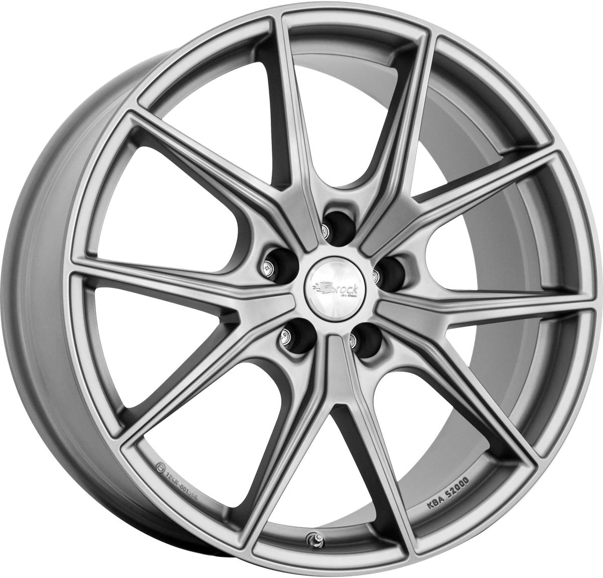 Brock B40 Ferric Grey Matt (FGM) 9,5x20 5x130 ET35 CB84,1 R14 950 kg 343247