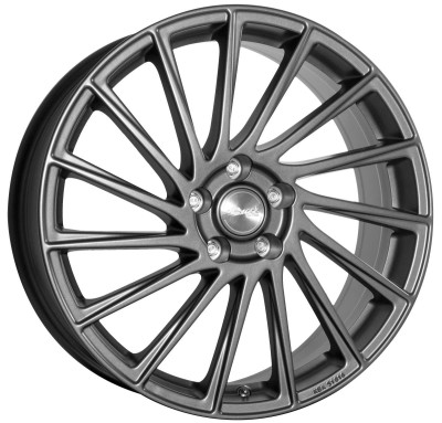 Brock B39 Himalaya Grey Matt (HGM) 7x17 5x114.3 ET45 CB72,6 60° 720 kg 323034