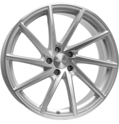 Brock B37 Kristallsilber Voll-Poliert (KSVP) 8x18 5x112 ET40 CB66,6 R13 750 kg 313547