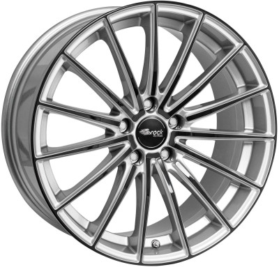Brock B36 Kristallsilber Black (KSB) 7,5x17 5x108 ET45 CB72,6 60° 750 kg 304613