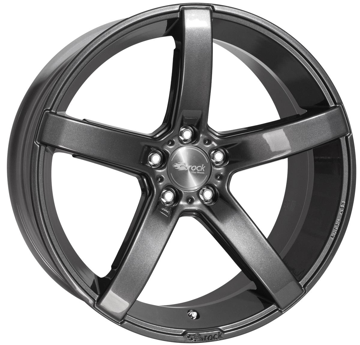 Brock B35 Titan Metallic (TM) 7,5x17 5x120 ET35 CB72,6 60° 715 kg 420010