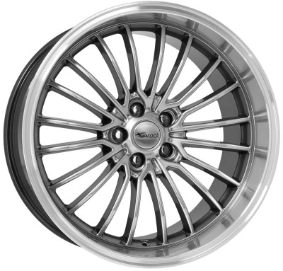 Brock B24GP Chromsilber Horn-Poliert (CSSHP) 10,5x20 5x112 ET35 CB66,6 60° 850 kg 454503