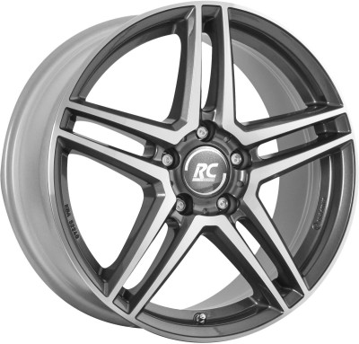 RC Design RCD17 Himalaya Grey Voll-Poliert (HGVP) 8,5x19 5x112 ET38 CB66,6 R14 900 kg 324796