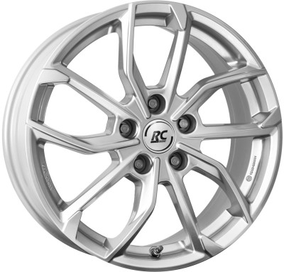 RC Design RC34 Kristallsilber (KS) 7,5x18 5x120 ET60 CB65,1 R14 800 kg 354229