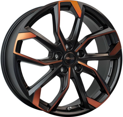 RC Design RC34 Black Orange Matt (BOM) 8x19 5x112 ET40 CB57,1 R13 800 kg 352515