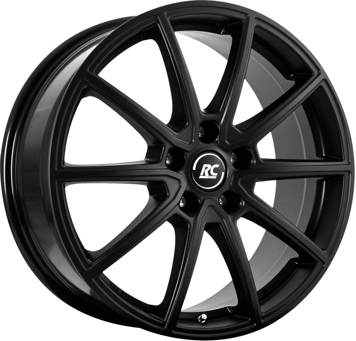 RC Design RC32 Satin Black Matt (SBM) 7,5x18 5x112 ET40 CB66,6 R14 750 kg 355752