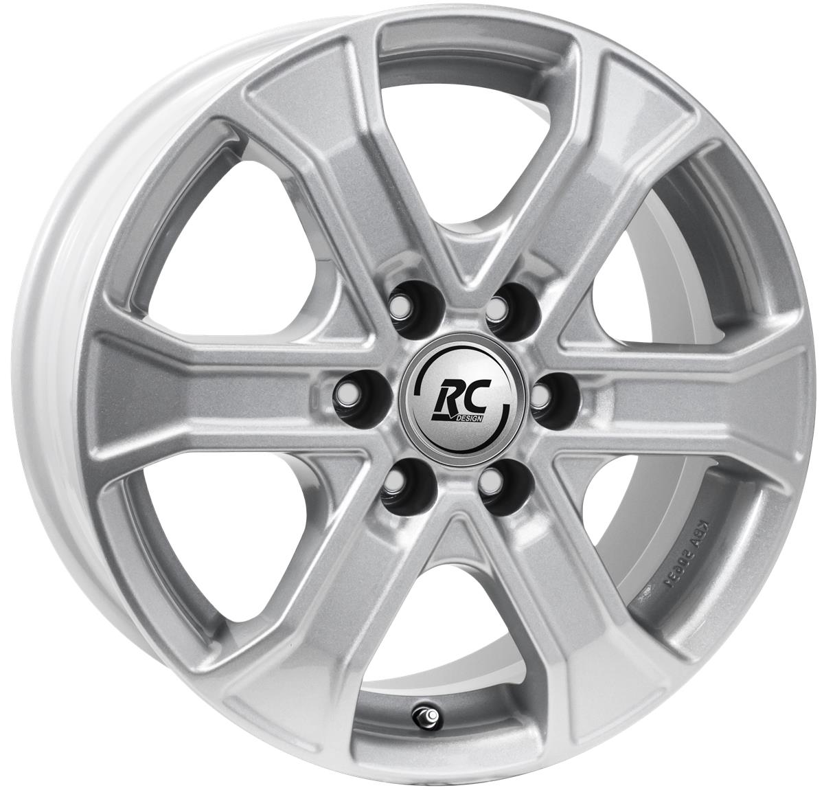 RC Design RC31 Kristallsilber (KS) 8x18 6x139.7 ET55 CB93,1 60° 1200 kg 309366
