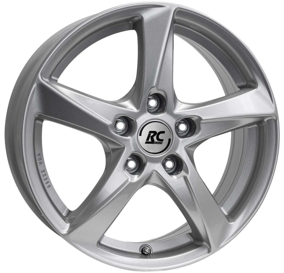 RC Design RC30 Kristallsilber (KS) 7x17 5x114.3 ET55 CB64,1 R12 730 kg 309090