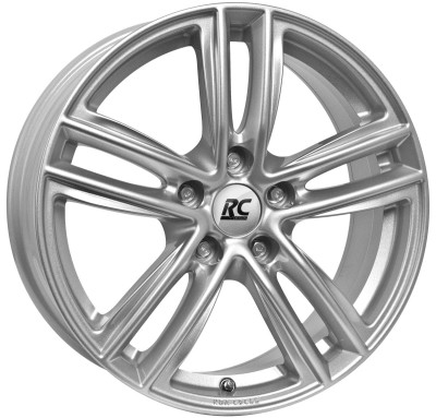 RC Design RC27 Kristallsilber (KS) 8x18 5x108 ET52 CB63,4 60° 760 kg 362118