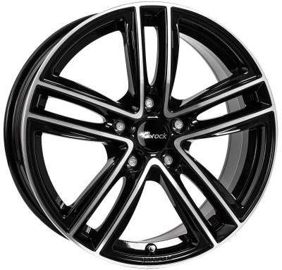 RC Design RC27 Schwarz Glanz Voll-Poliert (SGVP) 8x19 5x112 ET30 CB66,6 60° 900 kg 321535