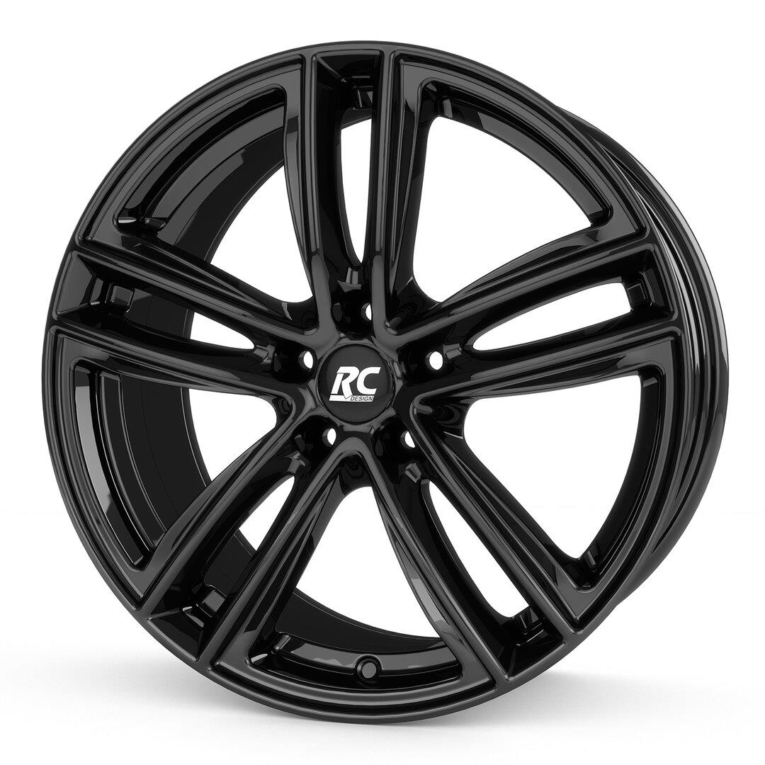 RC Design RC27 Schwarz Glanz (SG) 7,5x17 5x112 ET27 CB66,6 60° 760 kg 359552