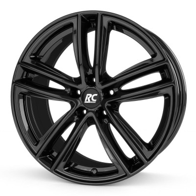 RC Design RC27 Schwarz Glanz (SG) 7,5x17 5x112 ET27 CB66,6 60° 760 kg 359552