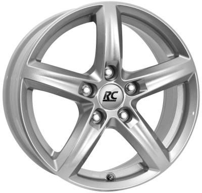 RC Design RC24 Kristallsilber (KS) 6x15 4x100 ET37 CB60,1 60° 550 kg 303531