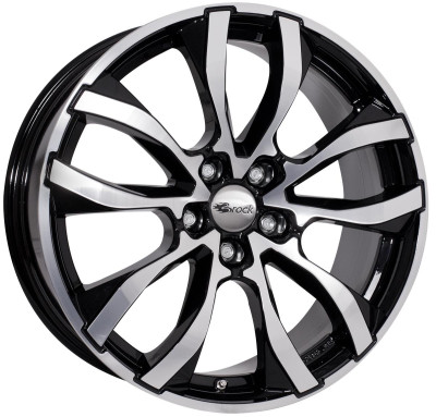 RC Design RC23 Schwarz Glanz Voll-Poliert (SGVP) 8x18 5x112 ET28 CB66,6 60° 840 kg 456644