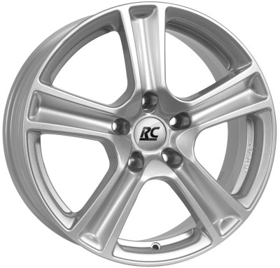 RC Design RC19 Kristallsilber (KS) 5,5x15 5x100 ET40 CB57,1 R13 520 kg 321153