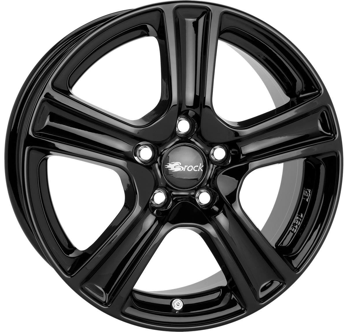 RC Design RC19 Schwarz Glanz (SG) 6,5x16 5x105 ET39 CB56,6 60° 705 kg 455012