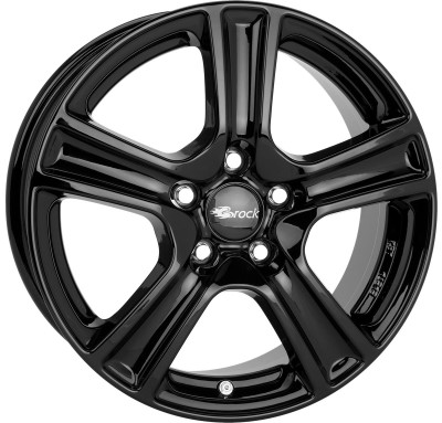 RC Design RC19 Schwarz Glanz (SG) 6,5x16 5x105 ET39 CB56,6 60° 705 kg 455012