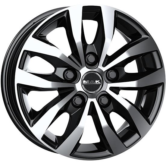 MAK Load 5 Black Mirror 6,5x15 5x160 ET58 CB65,1 60° 1150 kg F65505D3BM58TGX
