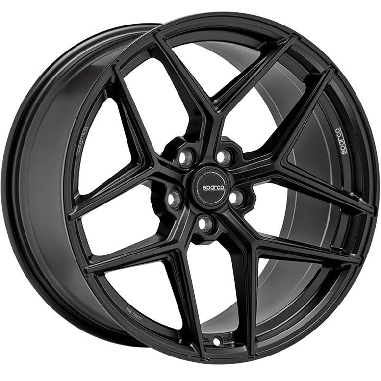 Sparco FF3 Matt Black 9x19 5x112 ET24 CB73,1 60° 660 kg W2911250053