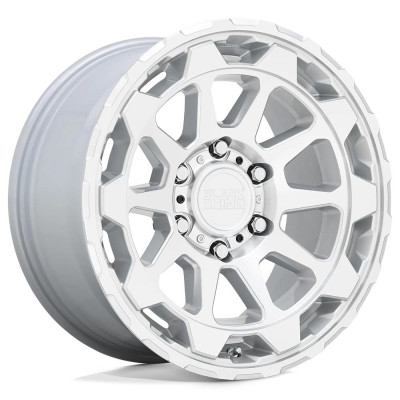 Black Rhino Rotor Gloss Silver With Mirror Cut Face 9x20 5x127 ET2 CB71,6 60° 1133 kg 2090RTR025127S71