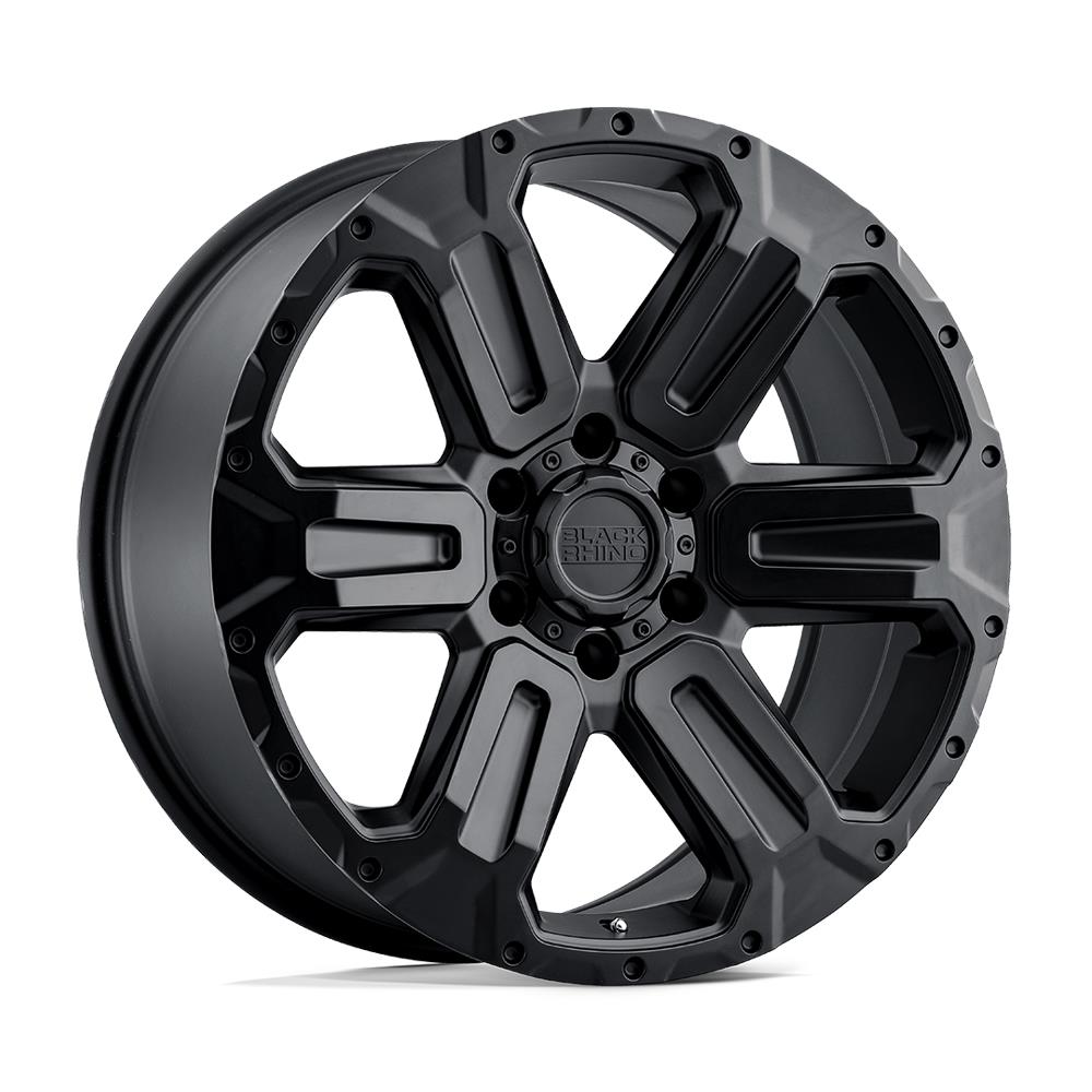 Black Rhino Wanaka Matte Black 8,5x17 5x127 ET35 CB71,6 60° 1020 kg 1785WKA355127M71