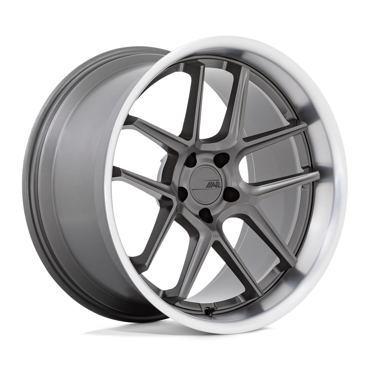 American Racing AR942 Matte Gunmetal With Machined Lip 12x20 5x115 ET6 CB71,6 60° 680 kg AR942AD20121506