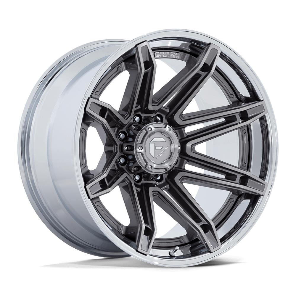 Fuel Fc401 Brawl Platinum With Chrome Lip 12x24 8x165.1 ET-44 CB125,1 60° 1678 kg FC401AP24128044N