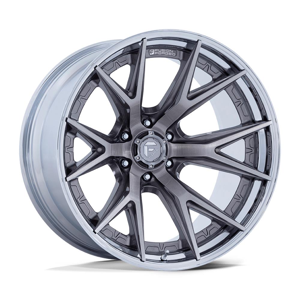 Fuel Fc402 Catalyst Platinum With Chrome Lip 12x24 6x135 ET-44 CB87,1 60° 1133 kg FC402AP24126344N