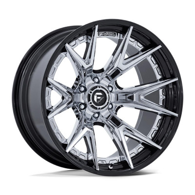 Fuel Fc402 Catalyst Chrome With Gloss Black Lip 12x22 6x135 ET-44 CB87,1 60° 1133 kg FC402PB22126344N