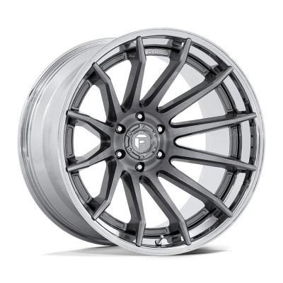 Fuel Fc403 Burn Platinum With Chrome Lip 12x22 5x127 ET-44 CB71,6 60° 1133 kg FC403AP22125044N