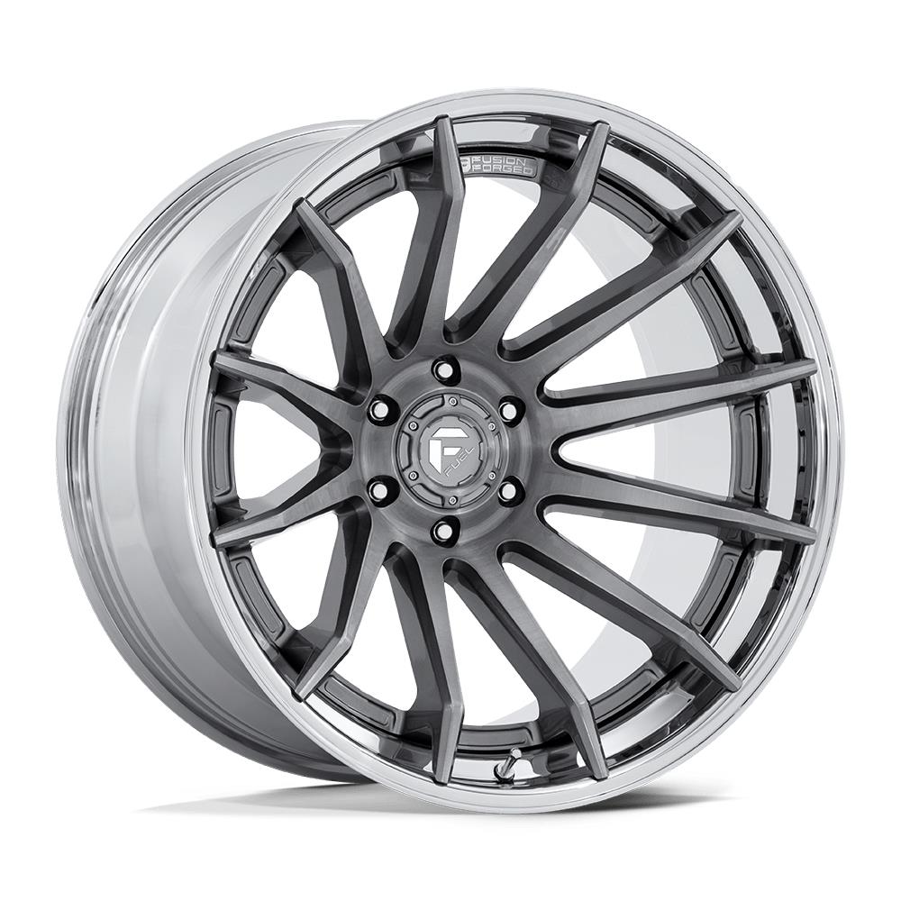Fuel Fc403 Burn Platinum With Chrome Lip 12x24 5x127 ET-44 CB71,6 60° 1133 kg FC403AP24125044N