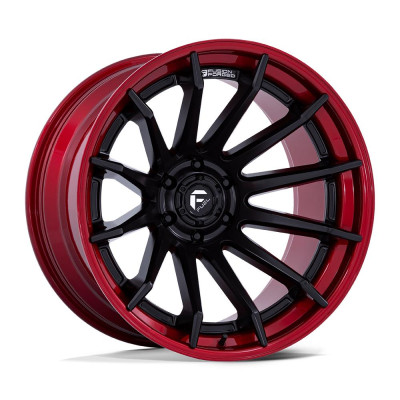 Fuel Fc403 Burn Matte Black With Candy Red Lip 10x22 6x135 ET-18 CB87,1 60° 1133 kg FC403MQ22106318N