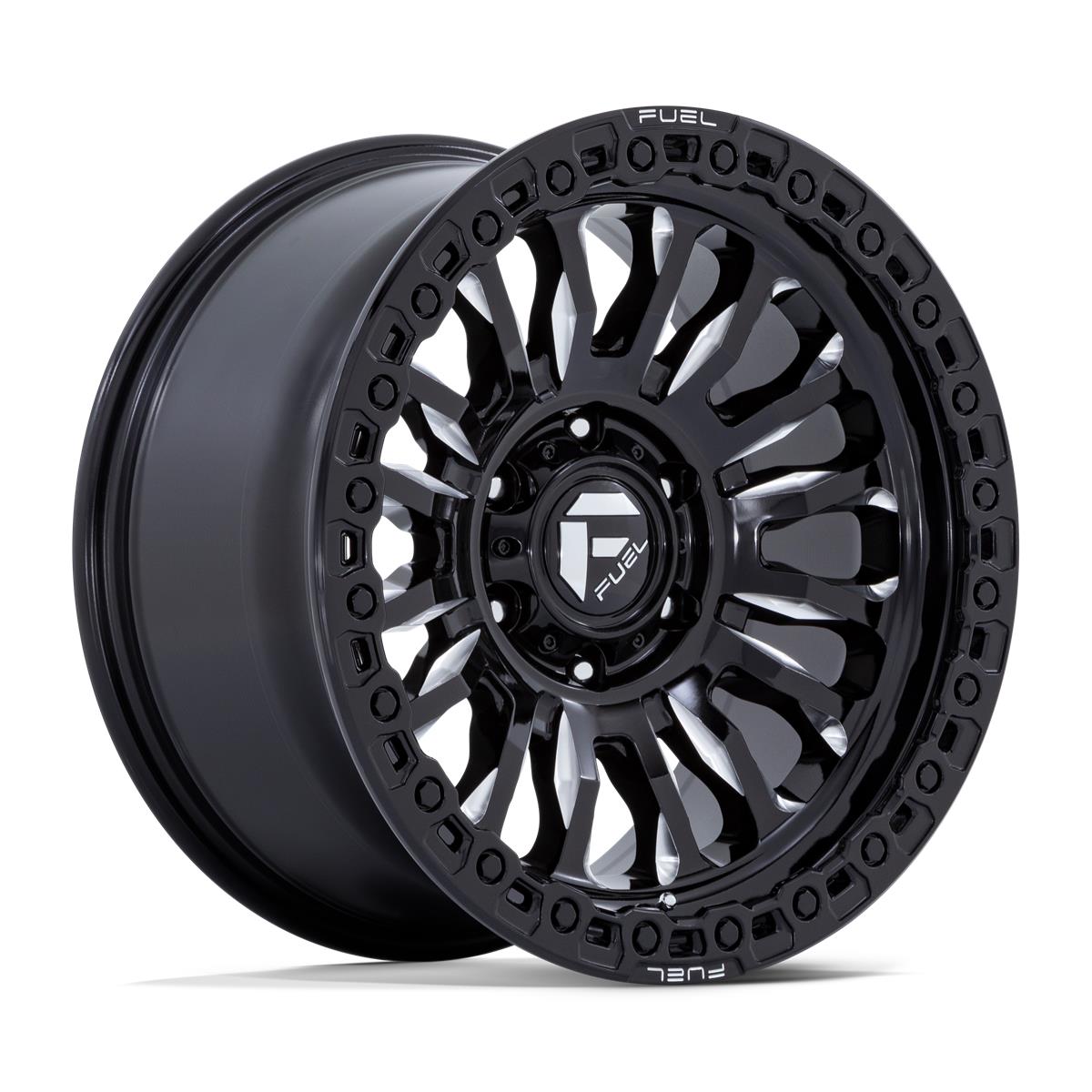 Fuel Fc857 Rincon Gloss Black Milled 9x20 8x165.1 ET20 CB125,1 60° 1678 kg FC857BE20908020