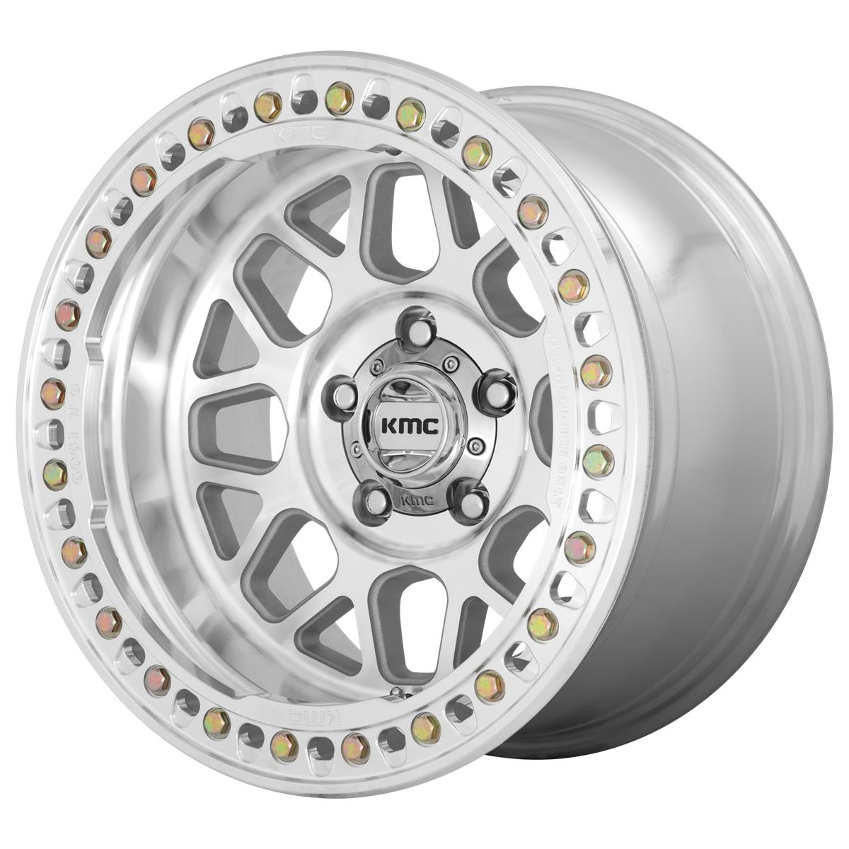 KMC KM235 Grenade Crawl Beadlock satin black 9x18 5x127 ET10 CB71,6 60° 1133 kg KM23589050710