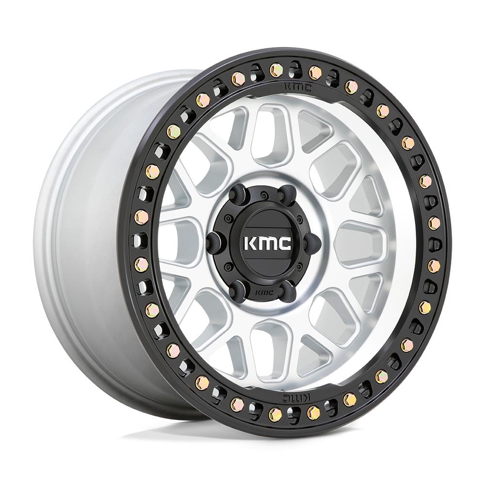 KMC KM549 Grs Machined With Satin Black Lip 9x20 5x127 ET0 CB71,6 60° 1133 kg KM54929050500