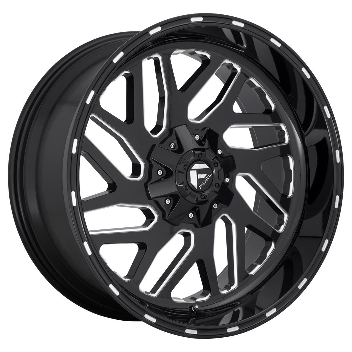 Fuel D581 Triton Gloss Black Milled 12x24 6x139.7 ET-44 CB106,1 (PCD2: 6x135) 60° 1133 kg D58124209847