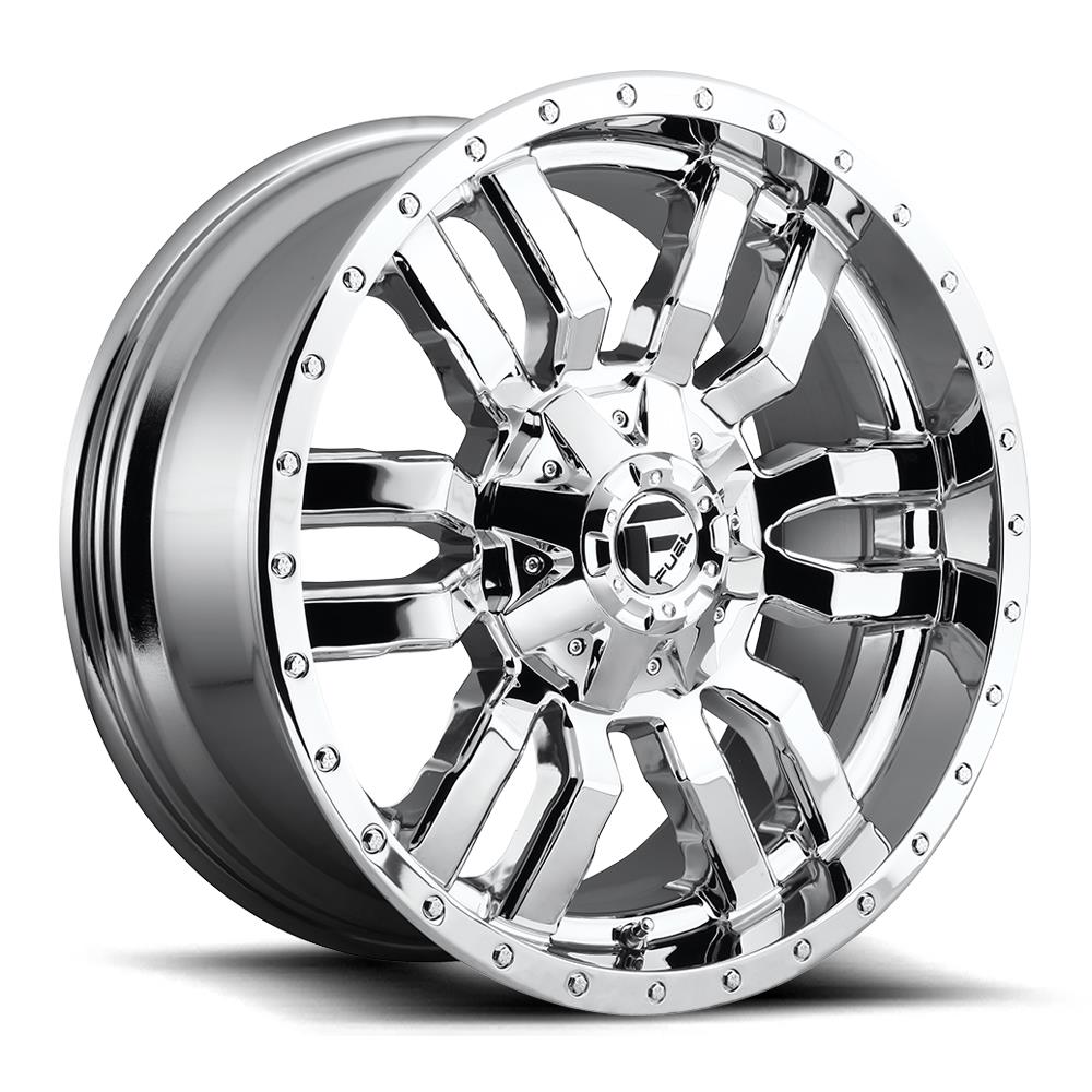 Fuel D631 Sledge Chrome Plated 9x20 5x139.7 ET1 CB110,1 (PCD2: 5x150) 60° 1133 kg D63120907050