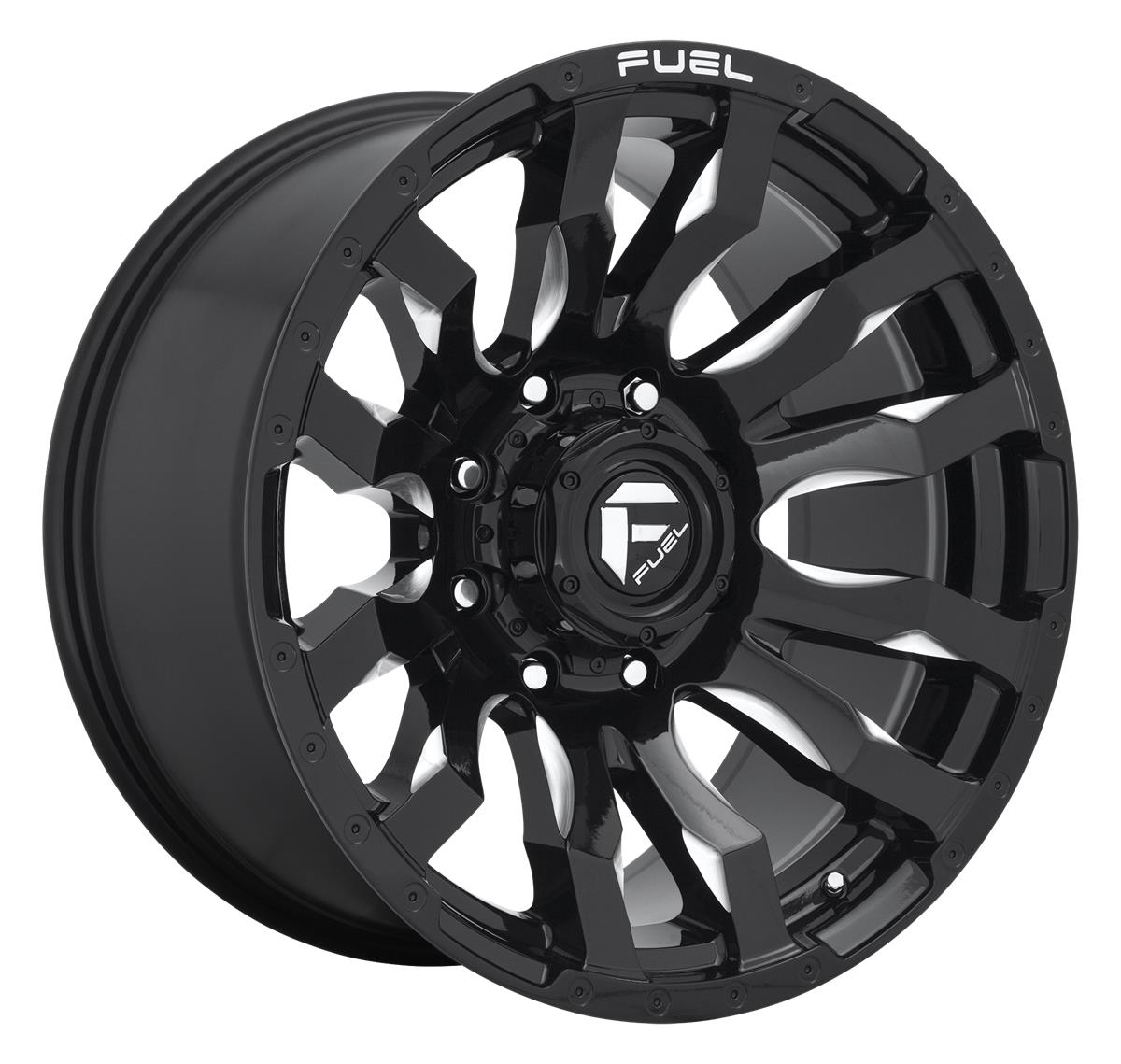 Fuel D673 Blitz Gloss Black Milled 10x22 6x135 ET-18 CB87,1 60° 1133 kg D67322008947