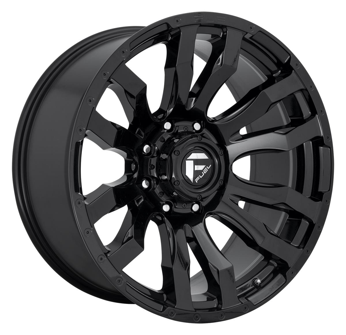 Fuel D675 Blitz Gloss Black 10x22 8x165.1 ET-18 CB125,1 60° 1678 kg D67522008247